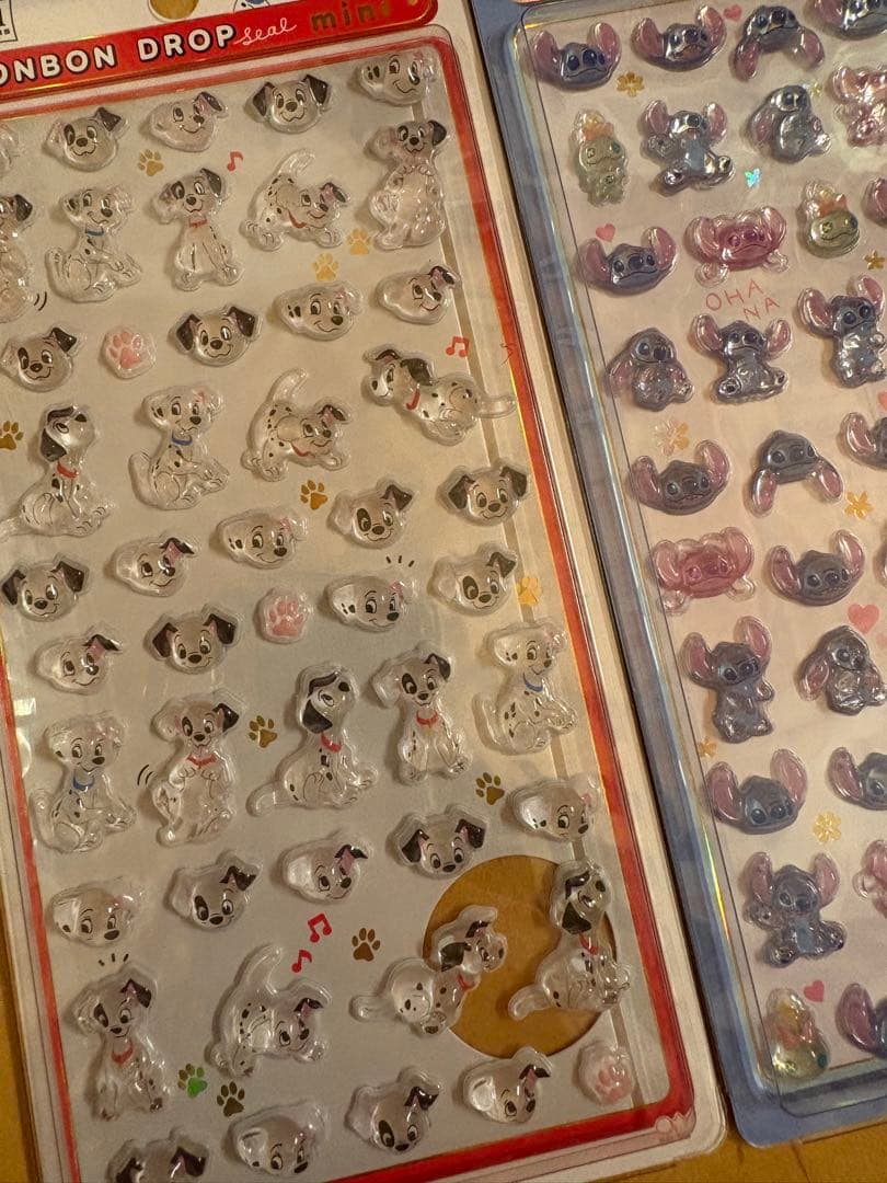 ボンボンドロップシール　ディズニーミニ ８種　コンプリート　正規品