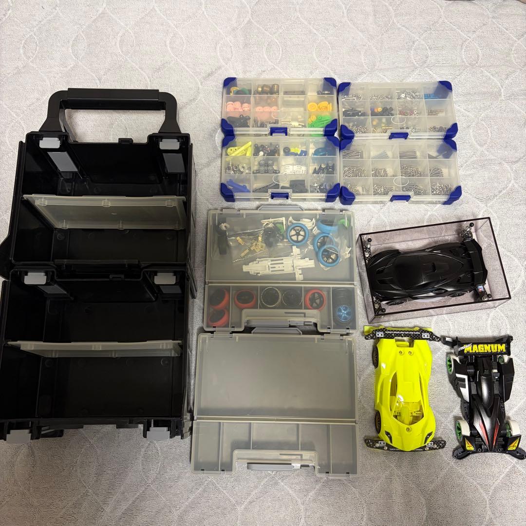 ミニ四駆 引退セット まとめ売り 未開封キット、パーツ多数有 - メルカリ