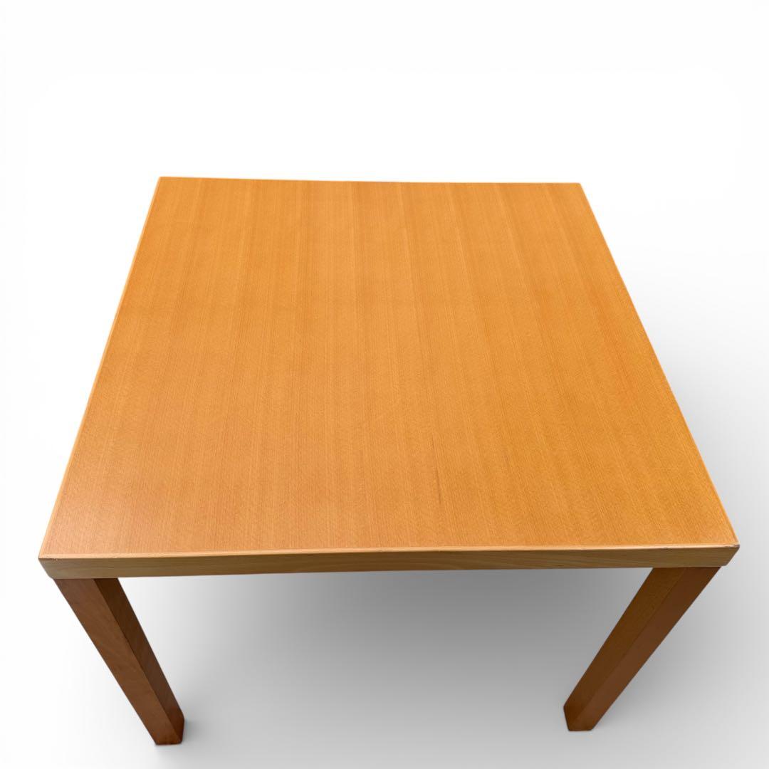 無印良品 天然木 ダイニングテーブル 正方形 85×85cm 北欧 - メルカリ