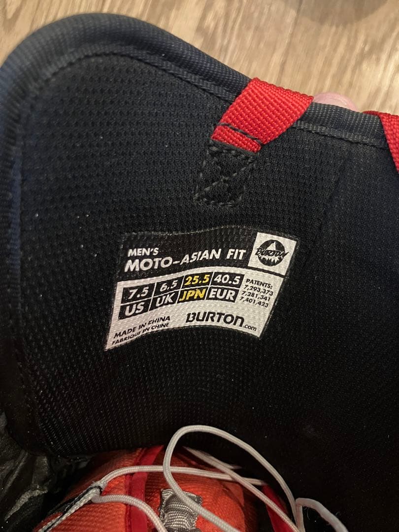 Burton moto スノーボードブーツ 25.5cm アジアンフィット
