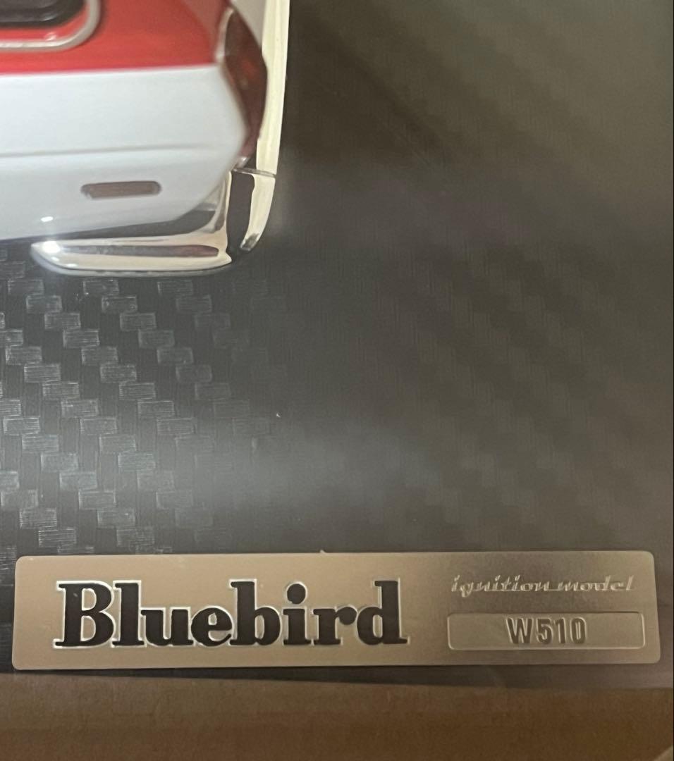 ★イグニッションモデル 1/18 ブルーバード 510 ワゴン 日産サービスカー