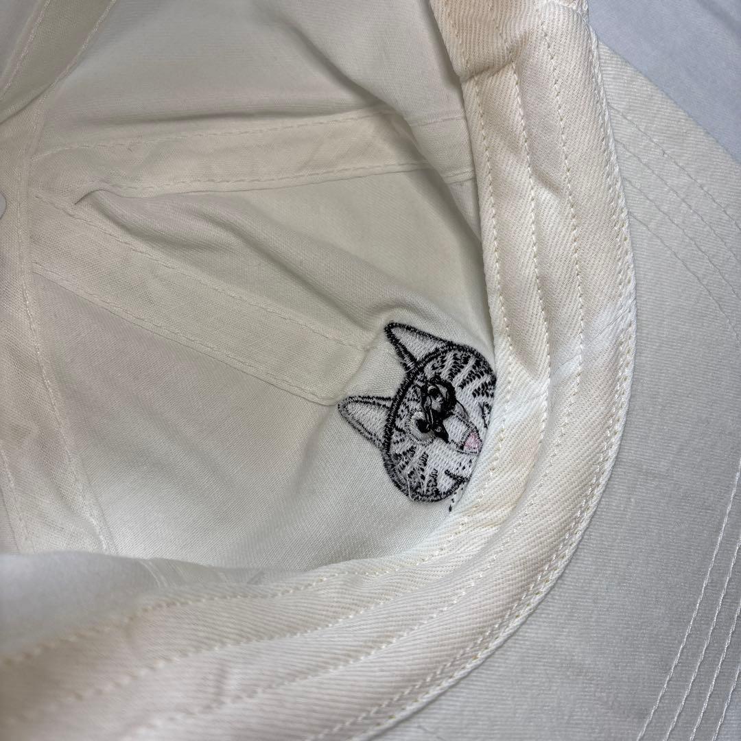 90s デッドストック クレイジーシャツ クリバンキャット キャップ 猫