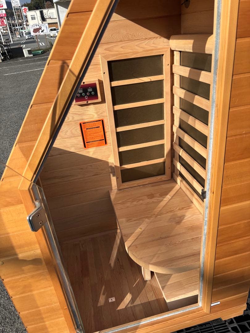 日本最小サイズ・組立式個室型サウナ おうちサウナ -Ouchi Sauna