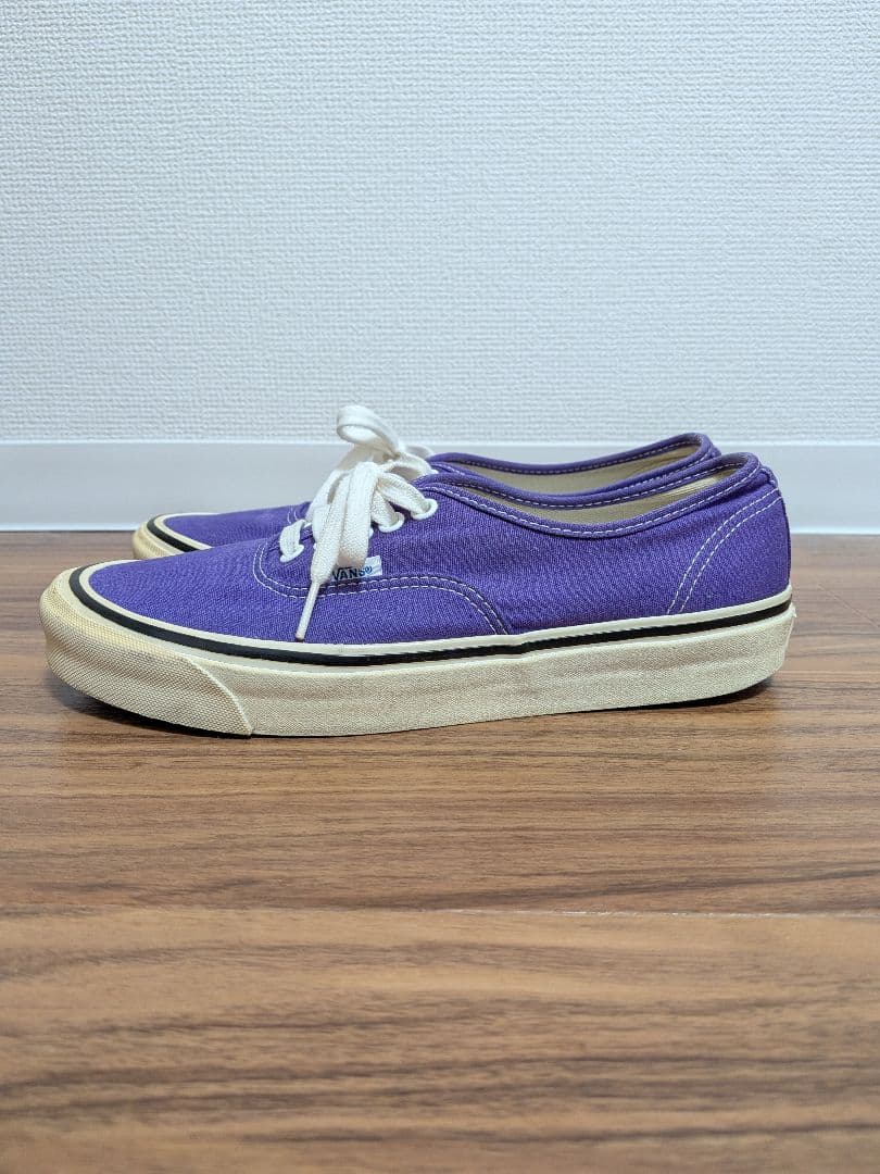 Vans authentic アナハイム 44dx パープル 27.0cm