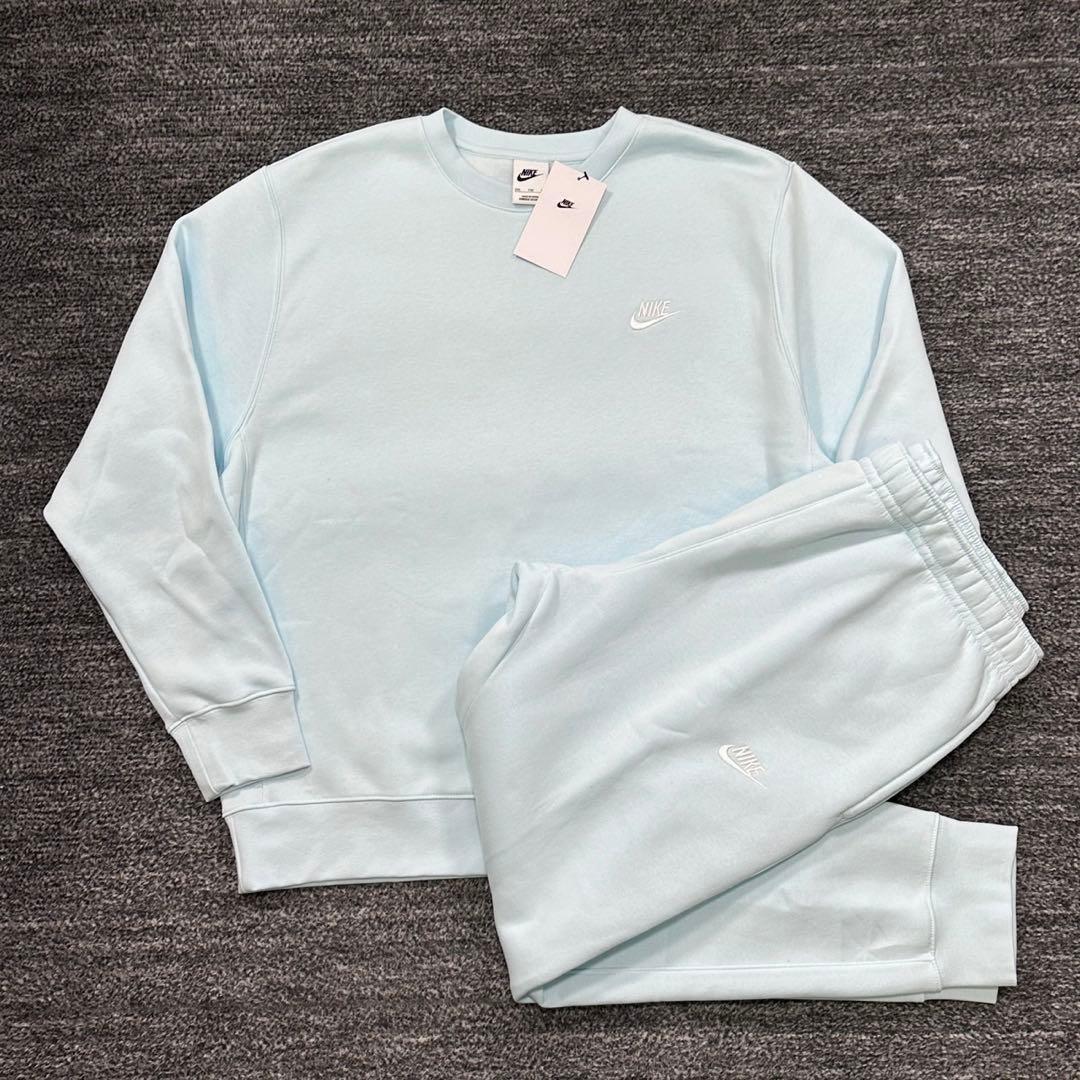 2XL Nike Sportswear Club フリース セットアップ 水色 - メルカリ