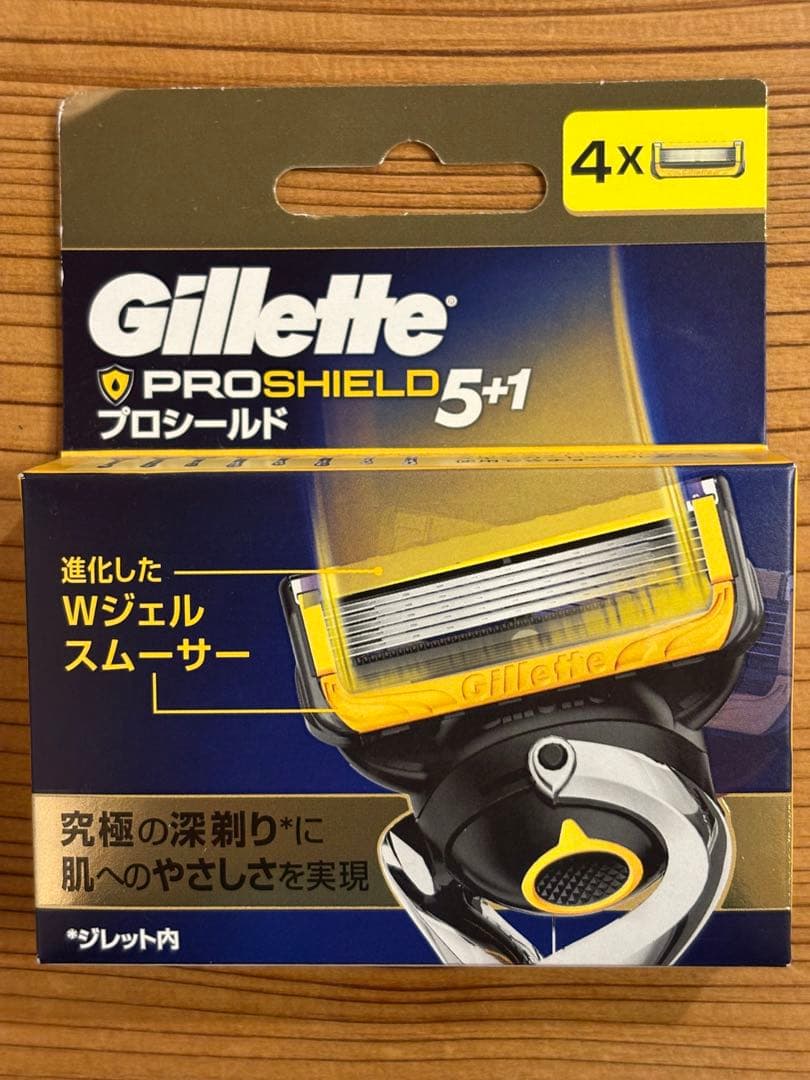 Gillette プロシールド 5+1 替刃 4個入り - メルカリ