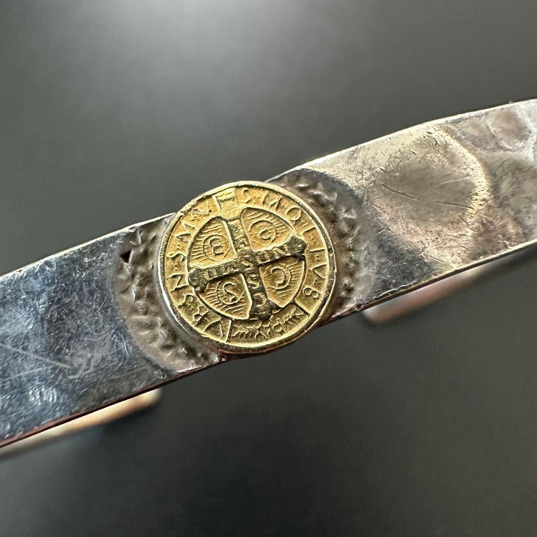 SJX K18 たたき バングル - メルカリ