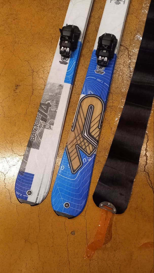 k2 バックライト74 中古山スキー dynafit tlt シールおまけ - メルカリ