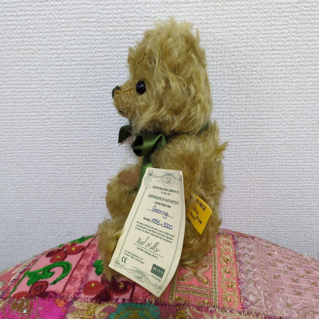 DEAN'S CLUB EDITION BEAR テディベア