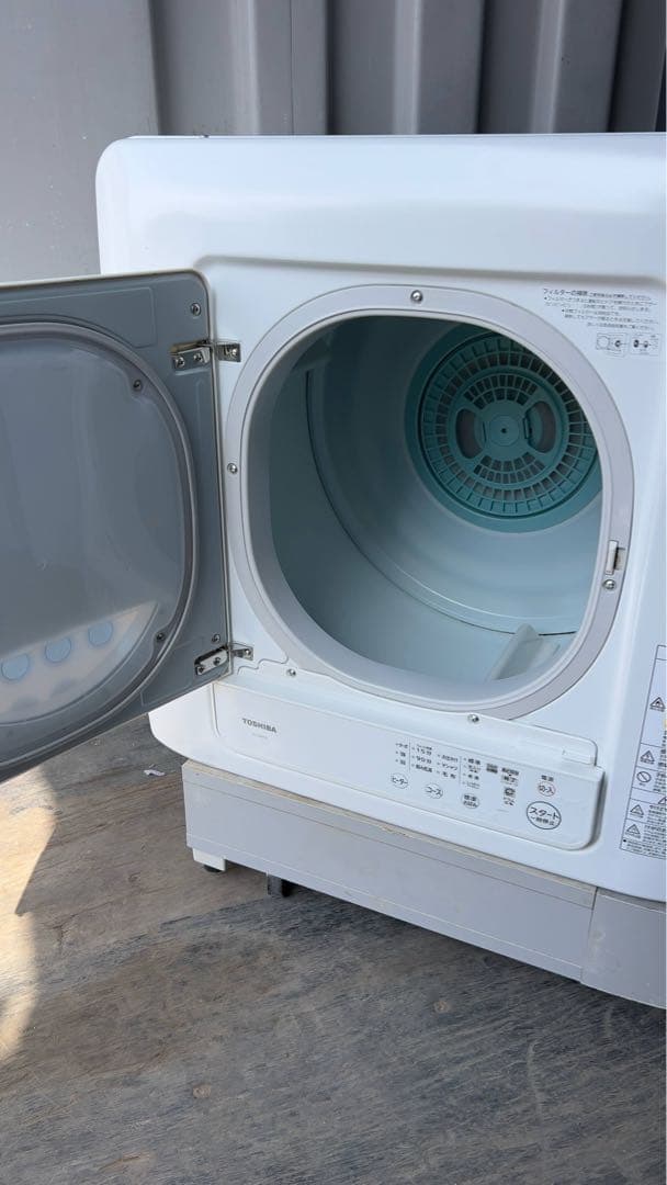 TOSHIBA 衣類乾燥機 6.0kg 2020年製 ED-608
