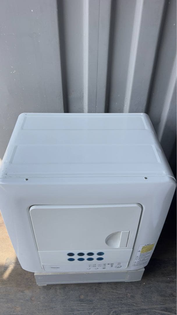 TOSHIBA 衣類乾燥機 6.0kg 2020年製 ED-608