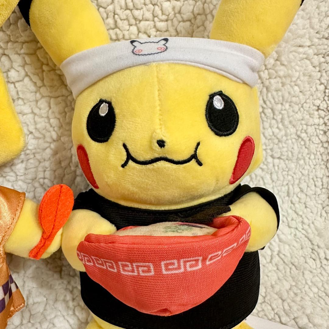 新品・未使用】ポケモンセンターフクオカ限定 ピカチュウ ぬいぐるみ 2