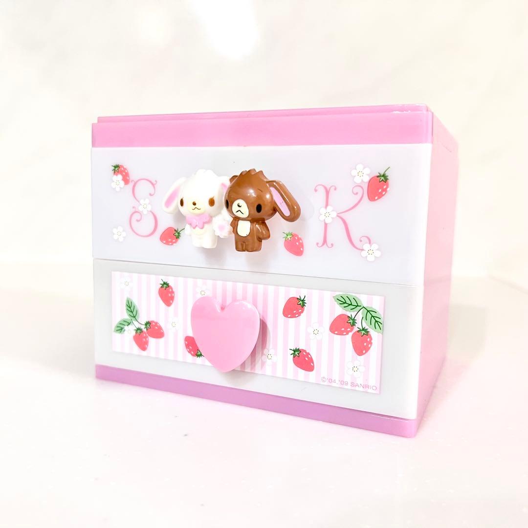 【説明書付き】【貴重】シュガーバニーズ　小物入れ　チェスト