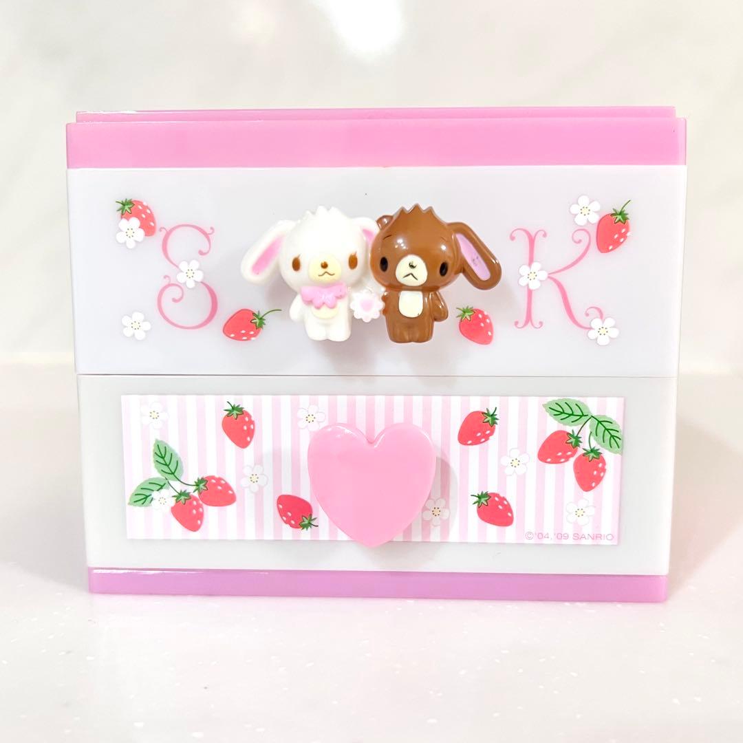 【説明書付き】【貴重】シュガーバニーズ　小物入れ　チェスト