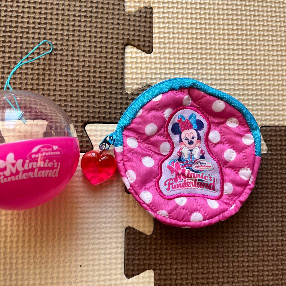ディズニーミニーパルパルーザ カプセルトイ ポーチ ガチャ - メルカリ