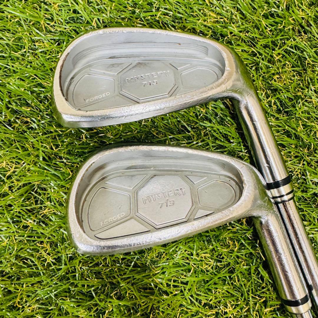 地クラブ】ミステリー アイアンセット MYSTERY 713 軟鉄 5本 地クラブ