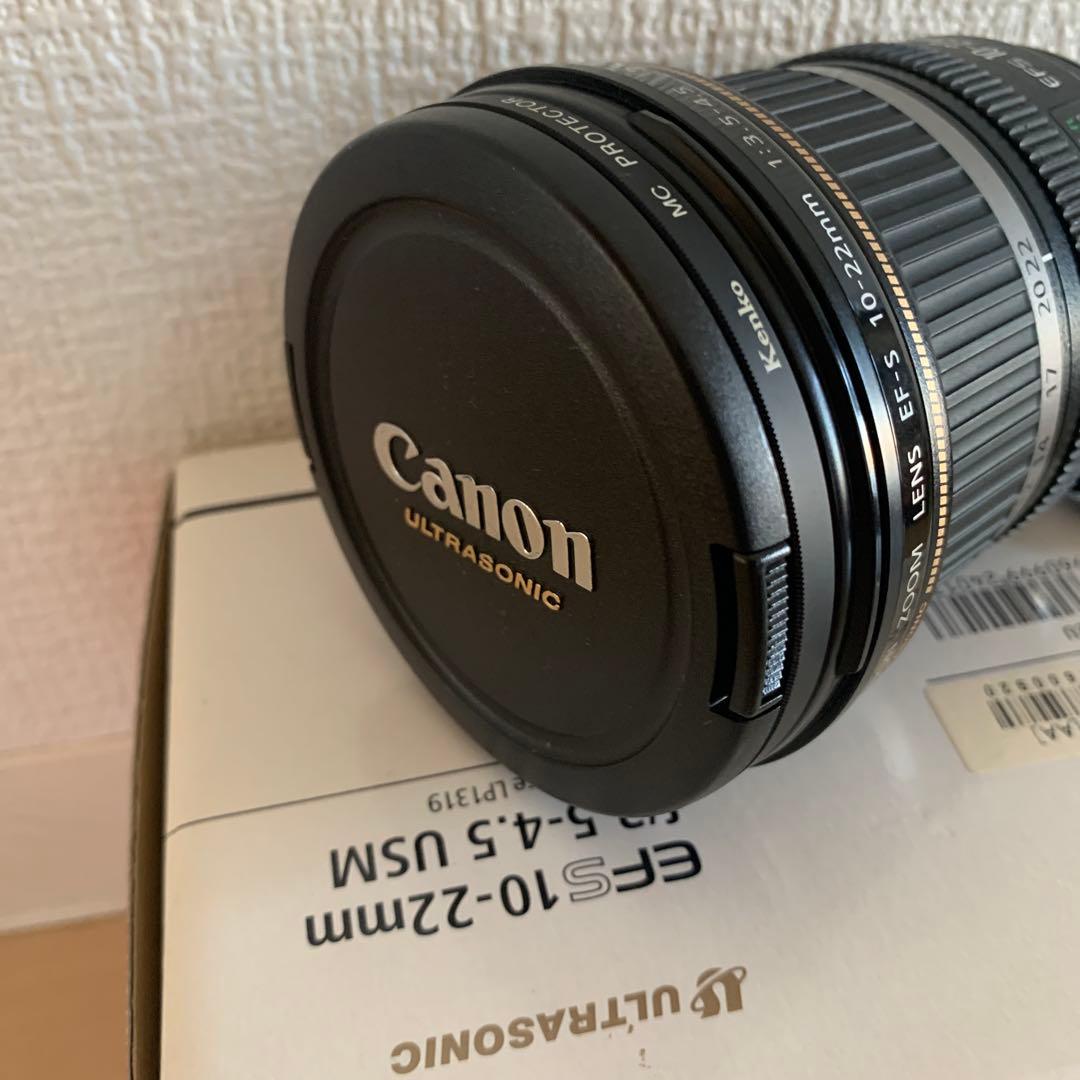超広角単焦点☆キヤノン☆　EFS10-22 ｆ3.5-4.5 usm 元箱つき♪