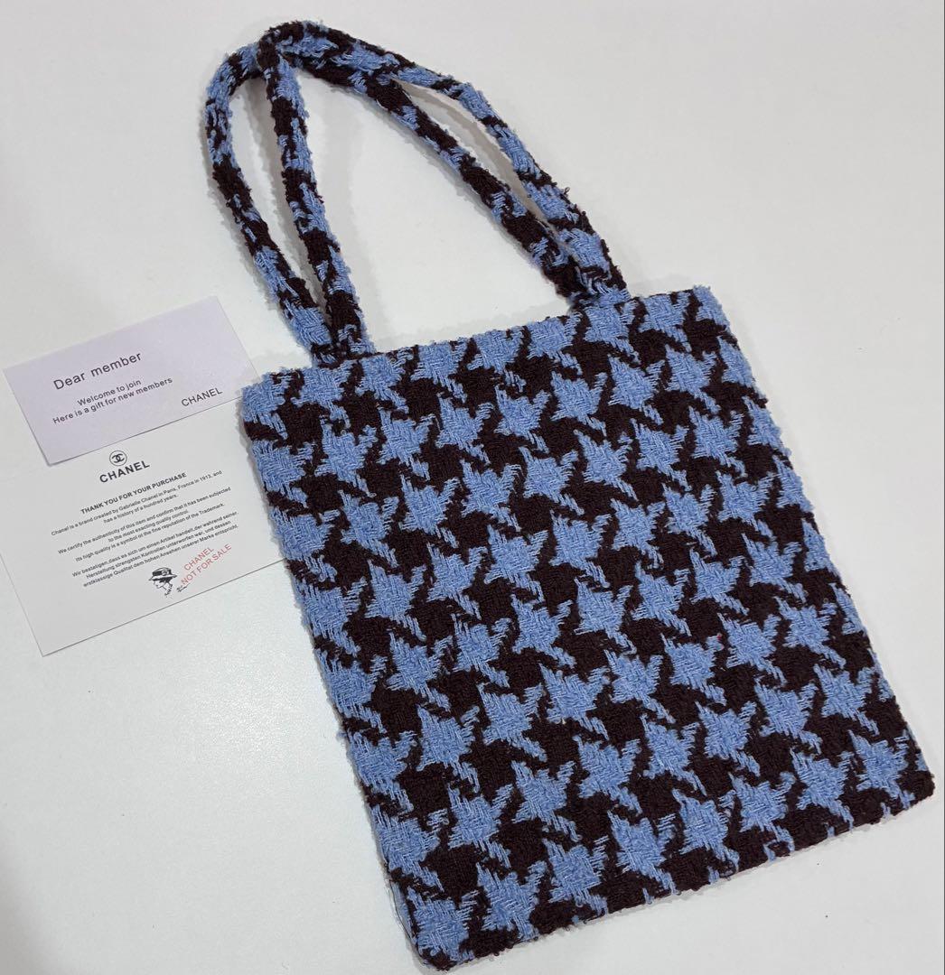 ア*寺様 CHANEL トートバッグ シャネルノベルティ ニット ハンドバッグ