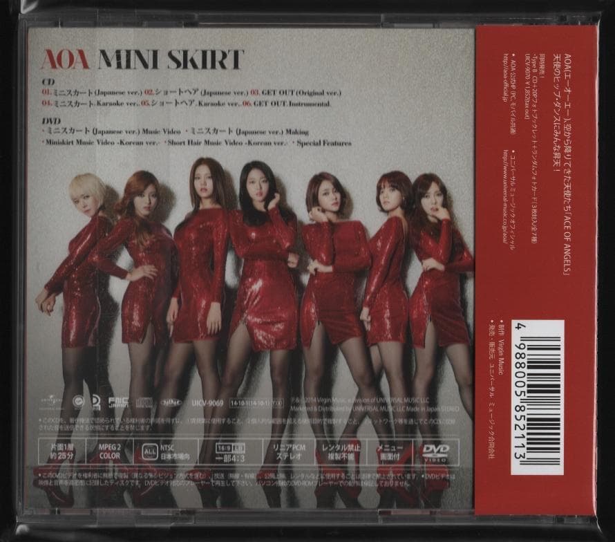 AOA MINI SKIRT ミニスカート TYPE-A CD＋DVD - メルカリ