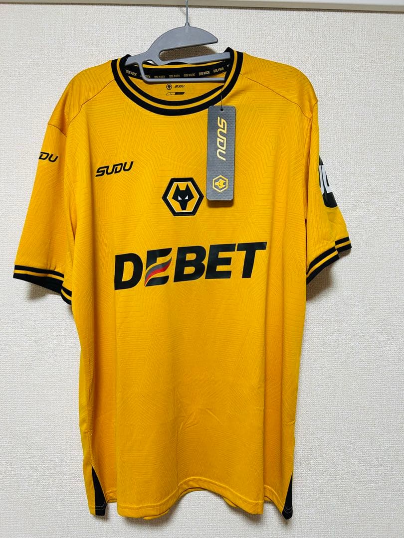 新品】ウォルバーハンプトン24-25 ホームシャツ クーニャ10 L ウルブス