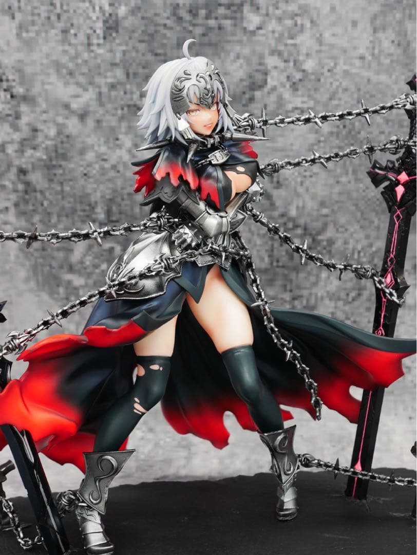 グリズリーパンダ FGO ジャンヌ ガレージキット グリパン 塗装済完成品です