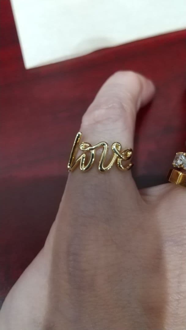 ティファニー パロマグラフィティ ラブリングK18※スモールYG - メルカリ