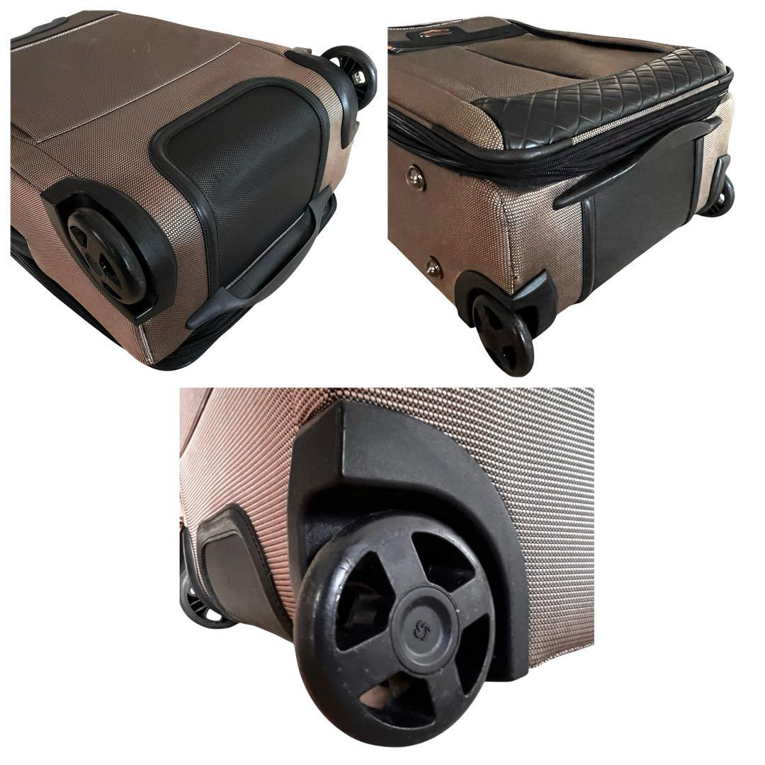 《超美品》サムソナイト ブラックレーベル スーツケース キャリーケース 2輪 茶
