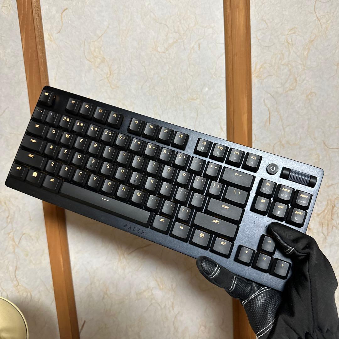 キーボード Razer Deathstalker V2 Pro TKL 超スリムなワイヤレステンキーレスキーボード - Razer DeathStalker V2