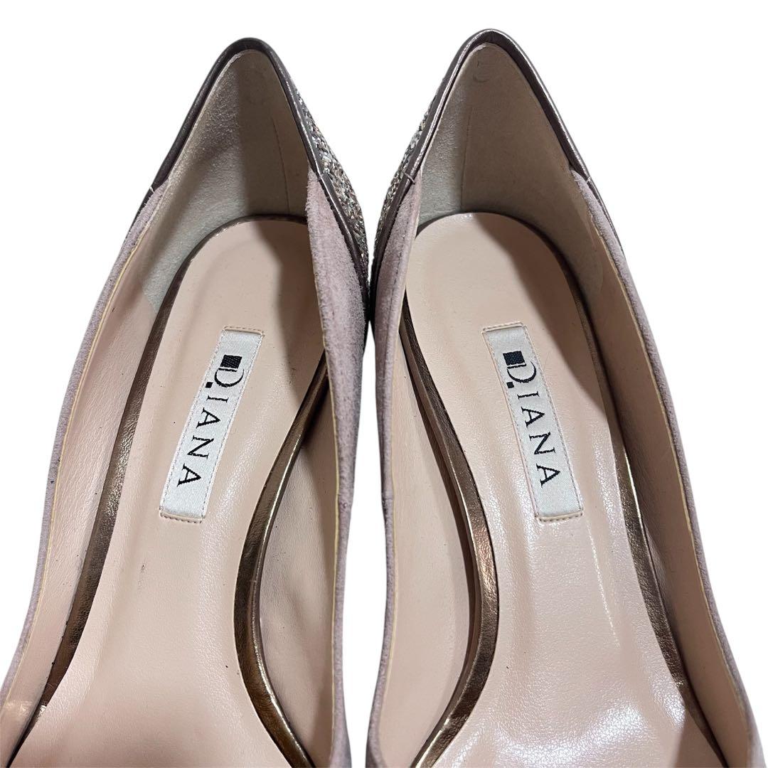 DIANA ポインテッドトゥ ハイヒール 23cm - メルカリ