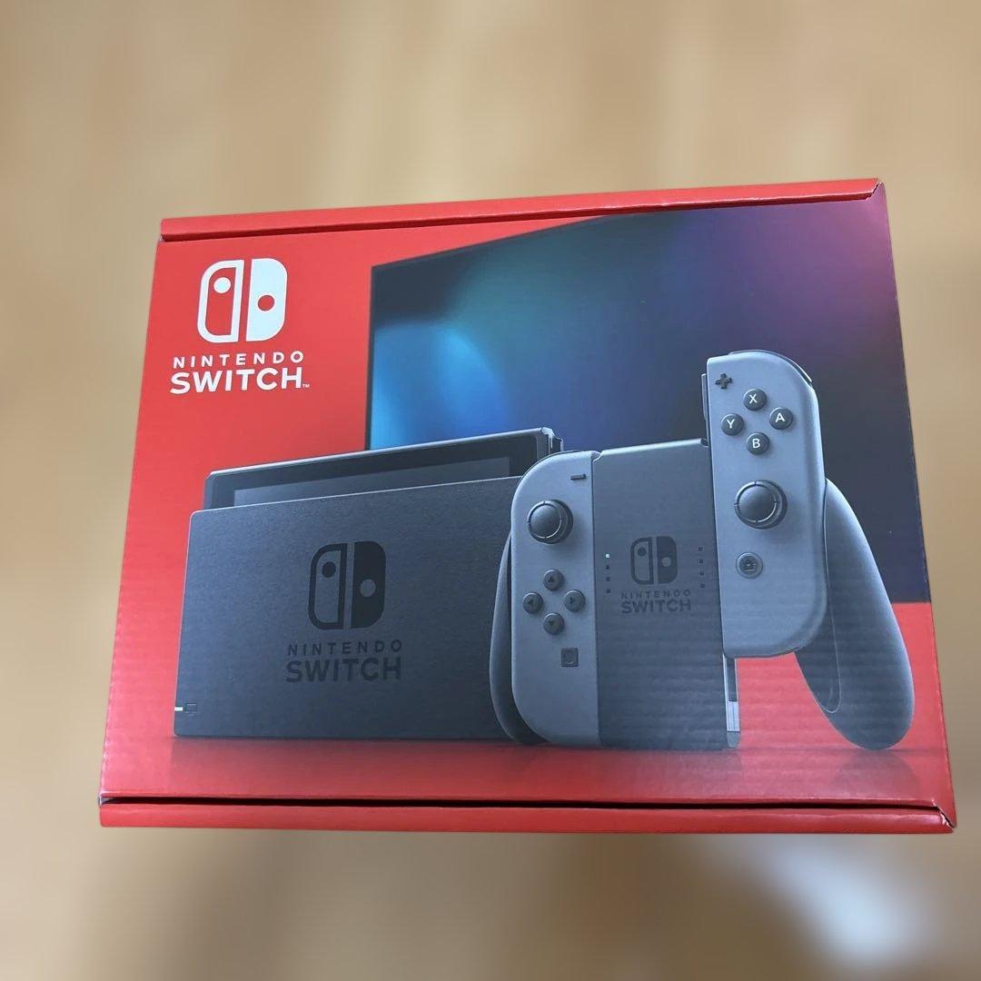 Switch Nintendo グレー バッテリー拡張モデル Nintendo Switch ニンテンドー スイッチ 本体 バッテリー強化版 Joy