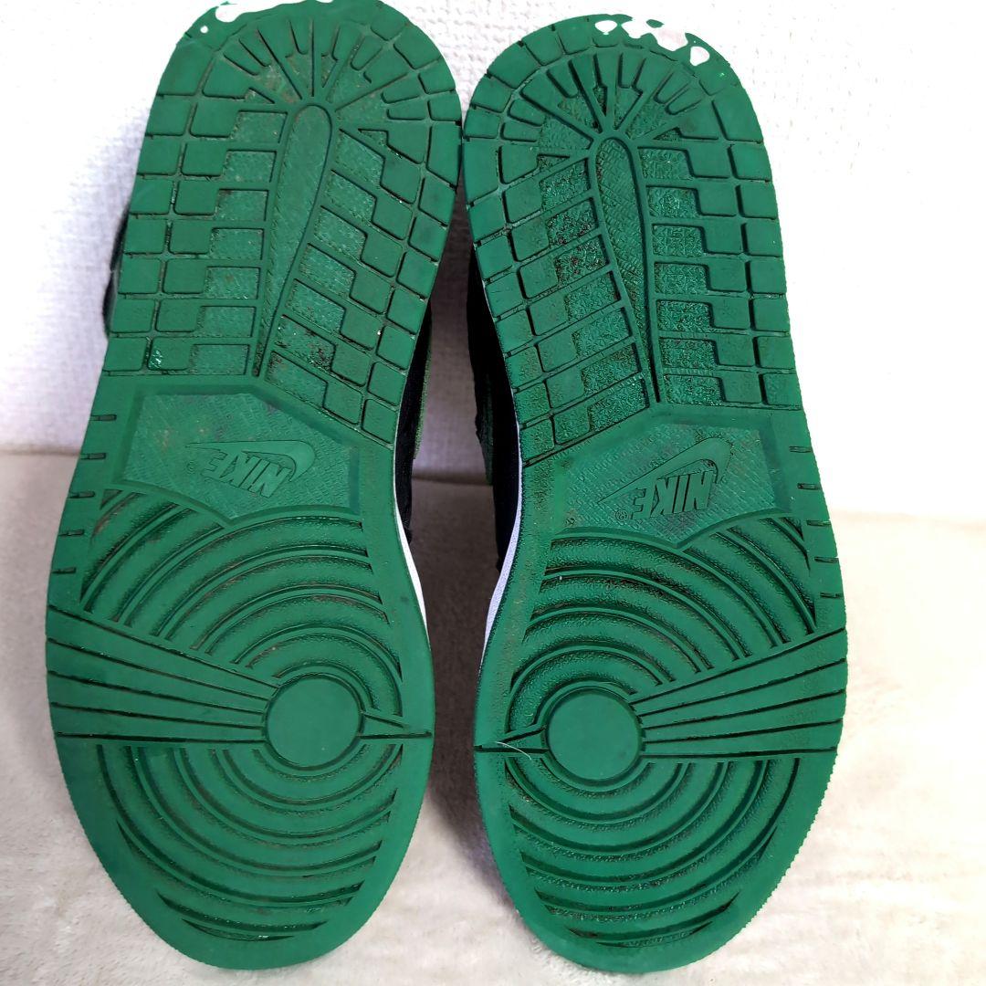 dx2 ナイキ エアジョーダン1 レトロ ハイカット 緑×黒 26cm - メルカリ