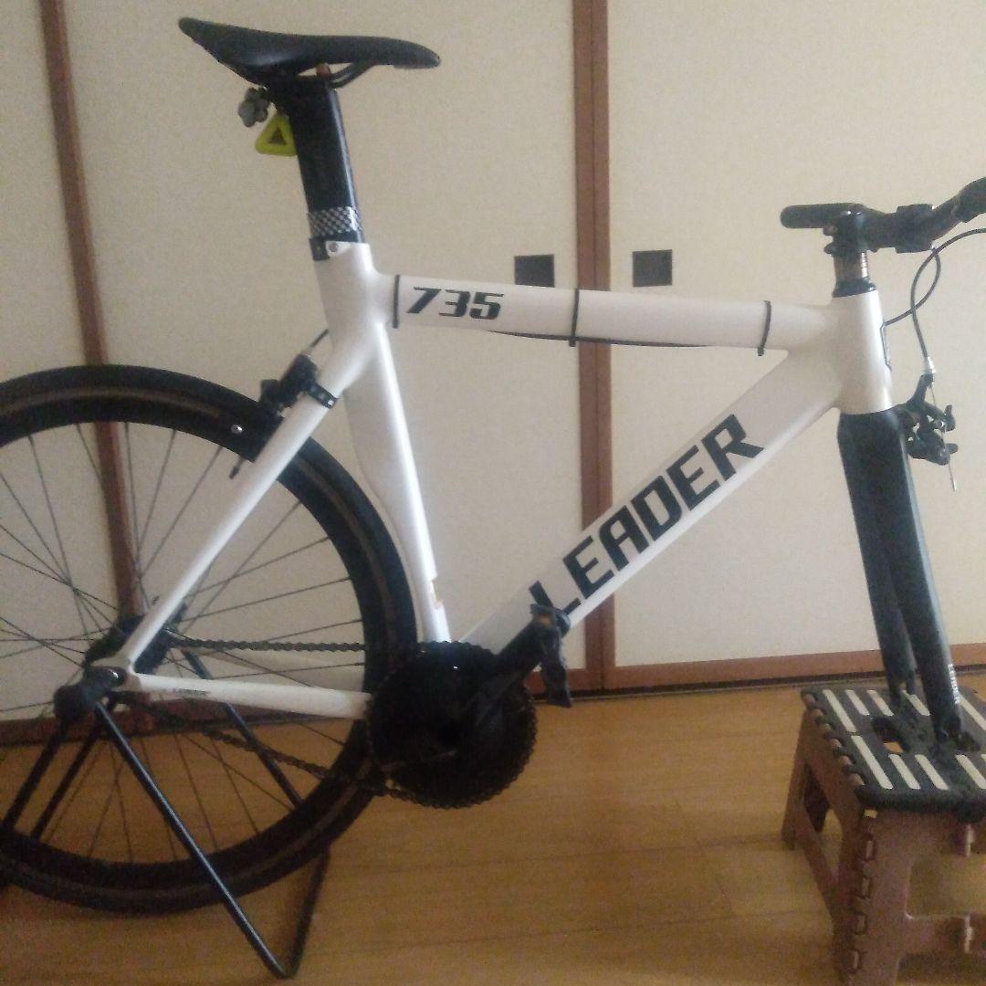 最終価格。 LEADER 735 ピスト　フレームとクランク LEADER 735TR Frame Set