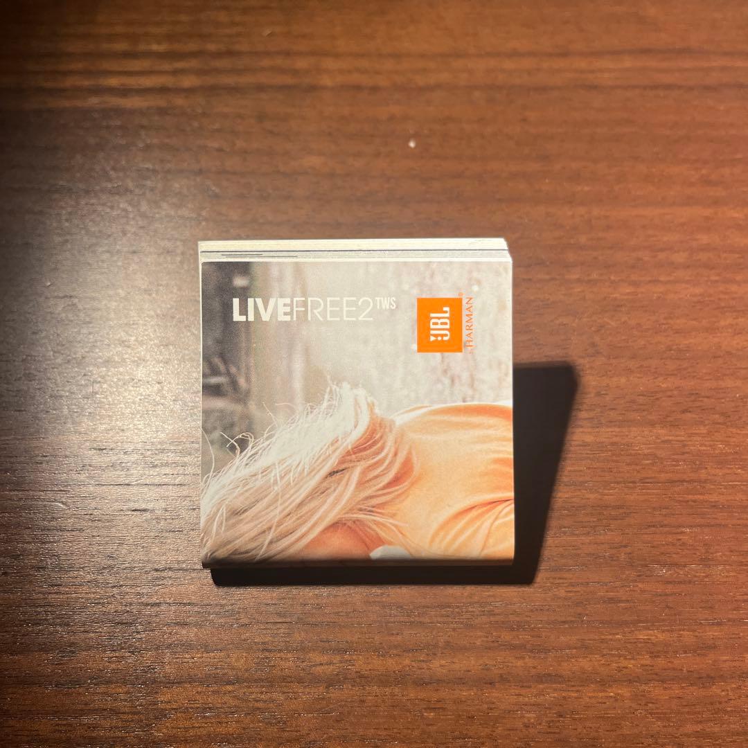 ワイヤレスイヤホン 本体 ケース・説明書完備 JBL LIVE FREE 2 - メルカリ
