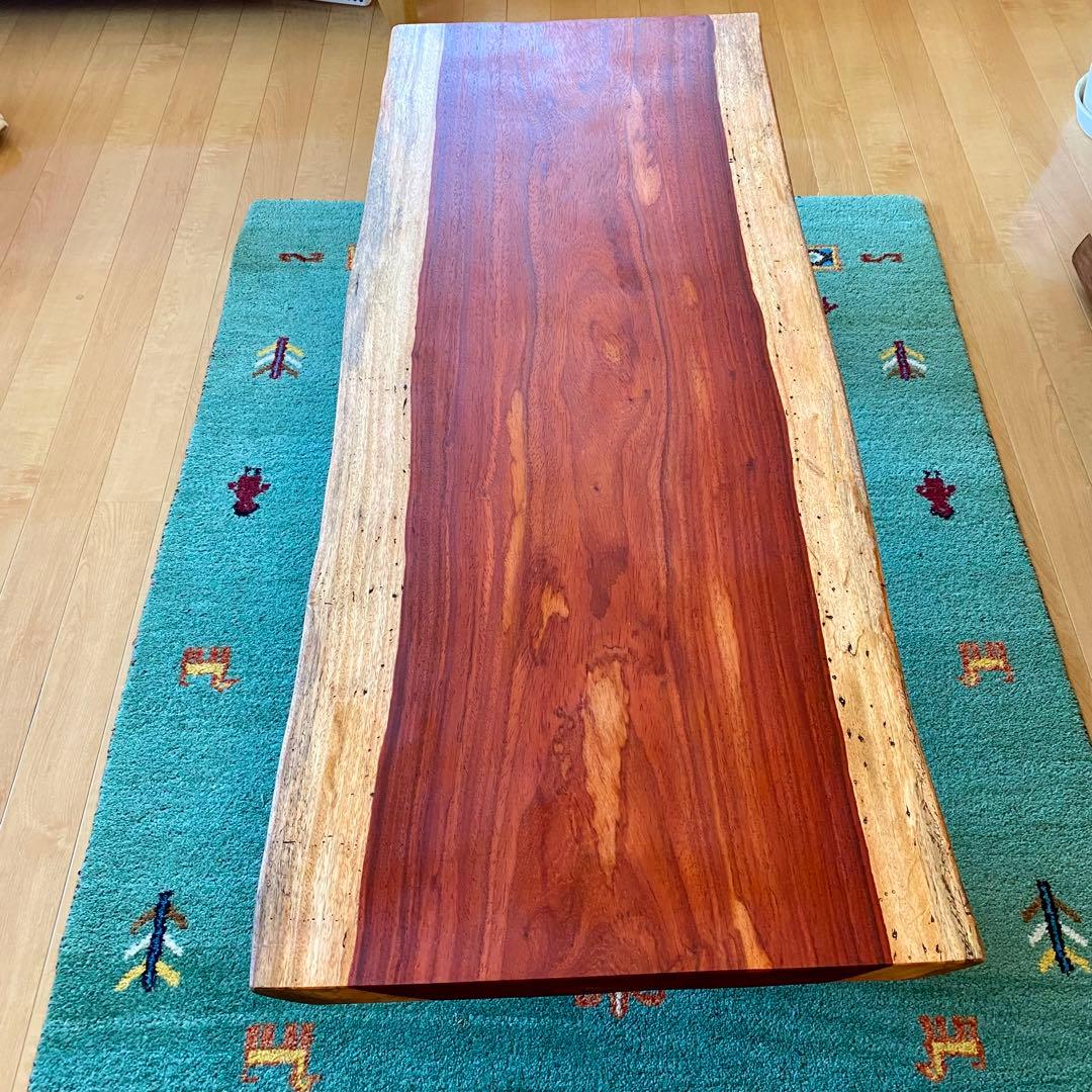 天然木 パドック 一枚板 テーブル 無垢 107