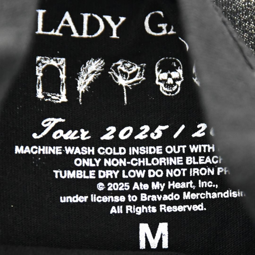 【Mサイズ】レディー・ガガ ライブTシャツ VANISH
