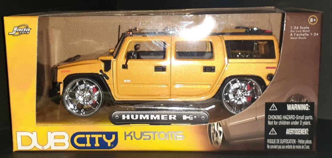 Jada TOYS DUB CITY　HUMMER H2 KUSTOMS1/24