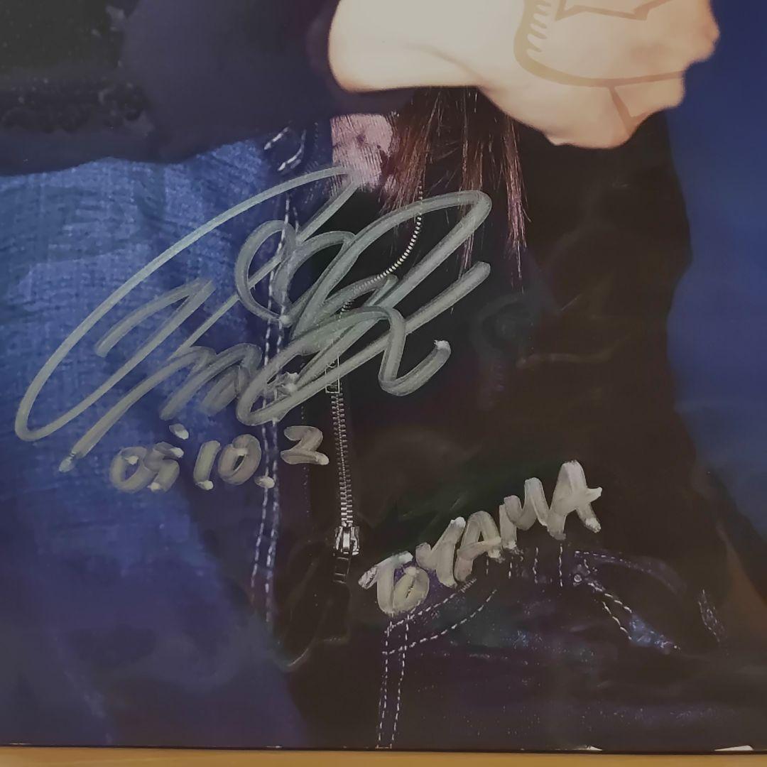 倉木麻衣LIKE A FUSE OF LOVE直筆サイン入り☆富山パンフレット★