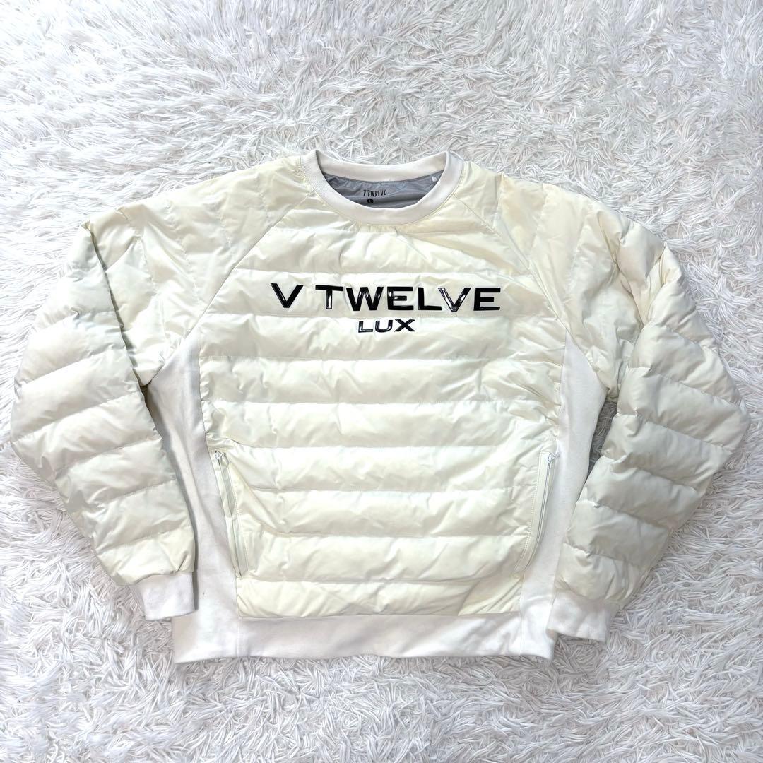 V12 ゴルフ スニード ダウン ブルゾン ホワイト 防風 蓄熱 ビックロゴ 楽天市場】ダウンジャケット（ブランドV12）（ゴルフ｜スポーツ