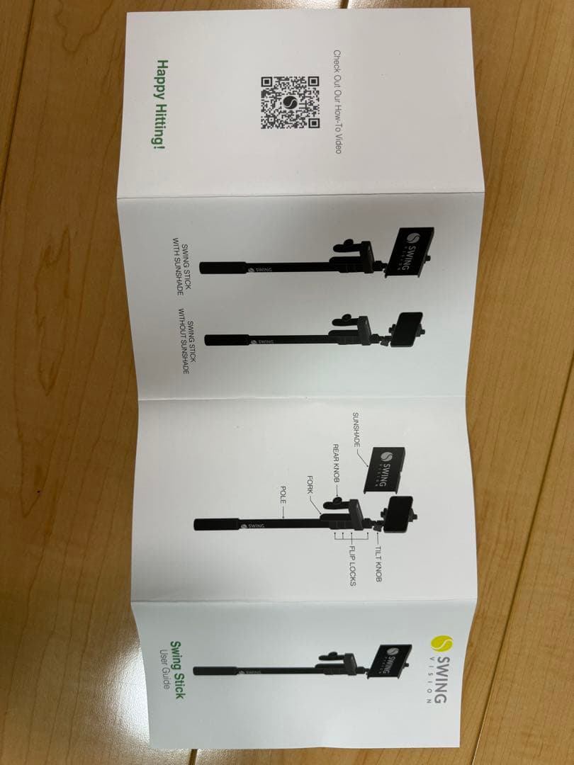 Swing Stick SwingVisionアプリのテニス撮影用一脚 - メルカリ