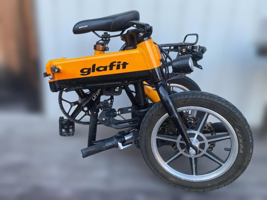 glafit GRF-01 電動アシスト自転車 オレンジ グラフィット 改装多数
