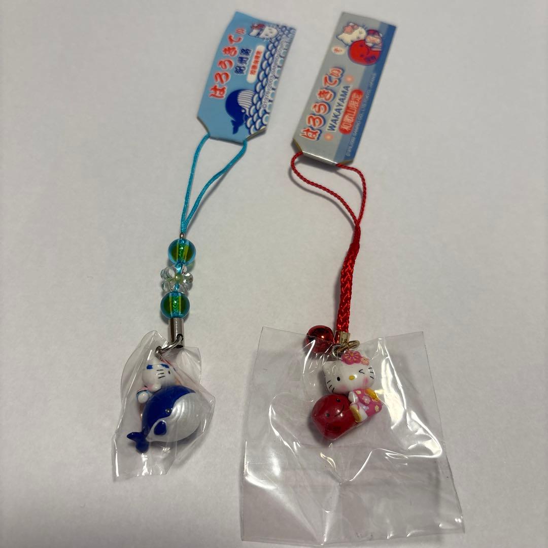 ご当地ハローキティ ストラップ 根付け 和歌山限定品 - メルカリ