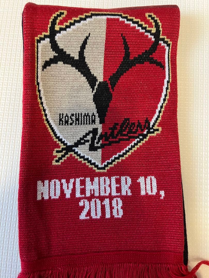 鹿島アントラーズ ACL2018 優勝記念ニットマフラー - メルカリ