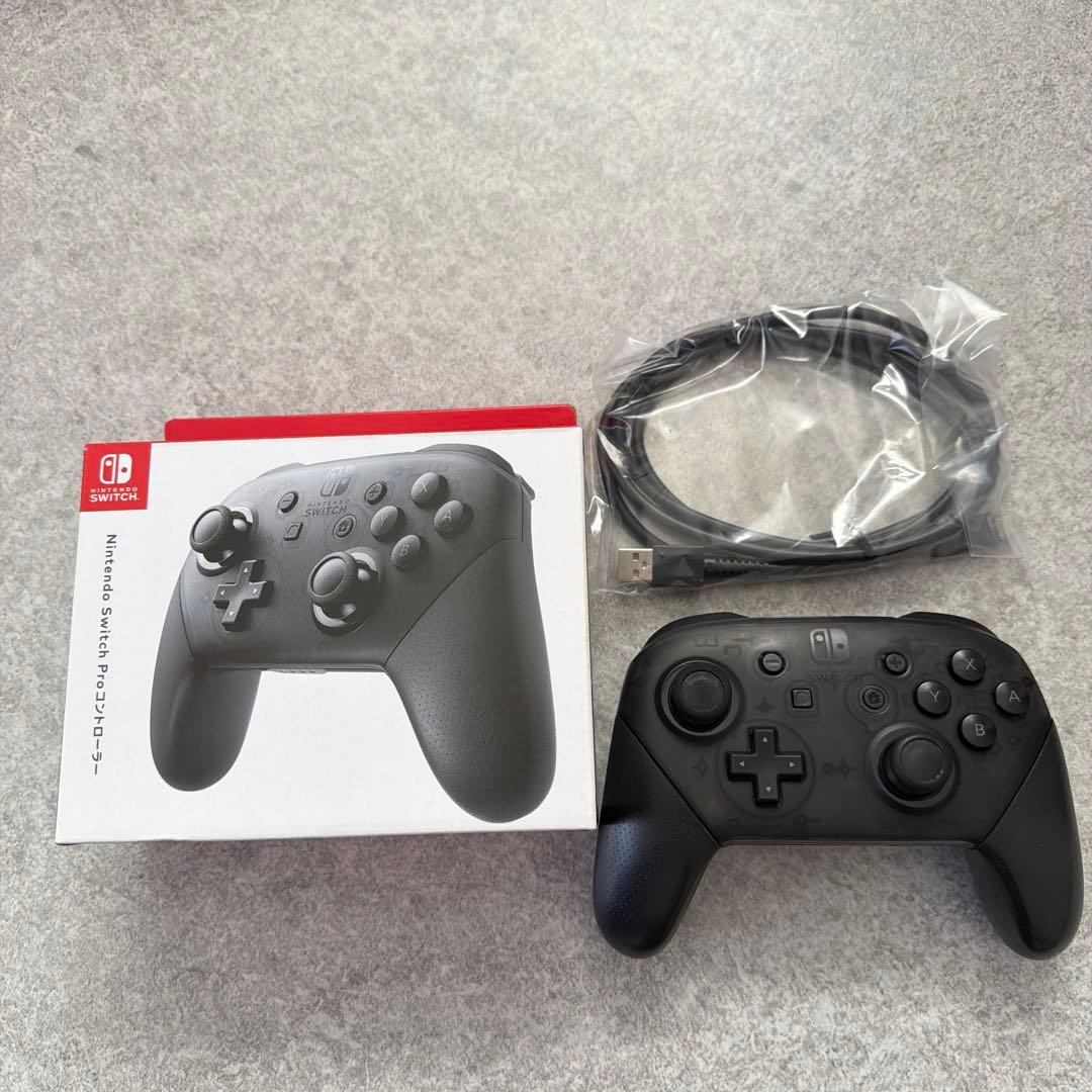 Nintendo Switch Pro Controller ブラック - メルカリ