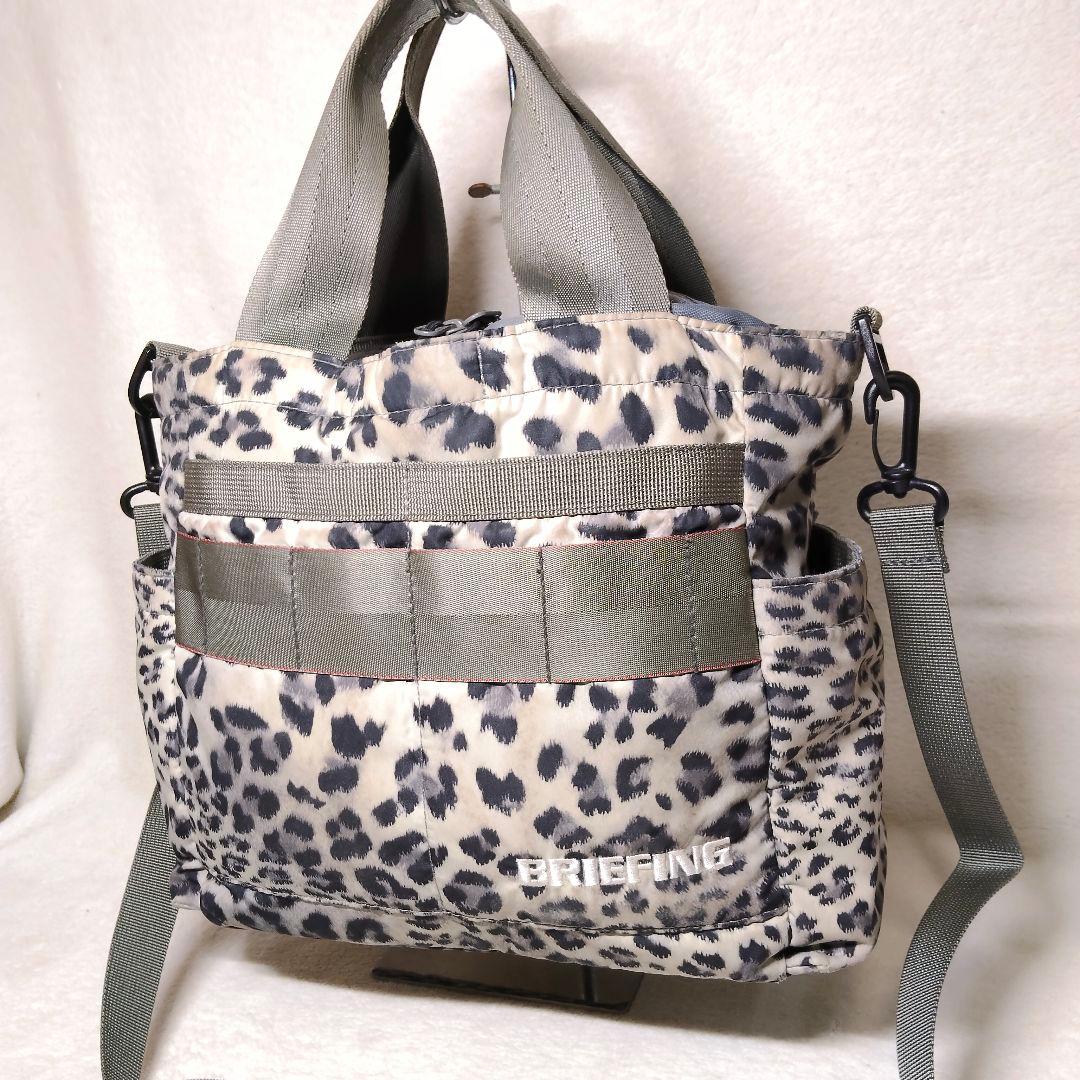 BRIEFING レオパード ゴルフカートバッグ 2way ショルダーバッグ