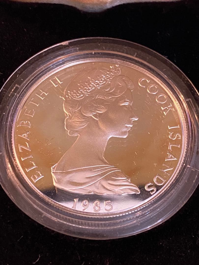 中*郎様 希少品！COOK ISLANDS クックアイランド 1985年 1 ド - メルカリ