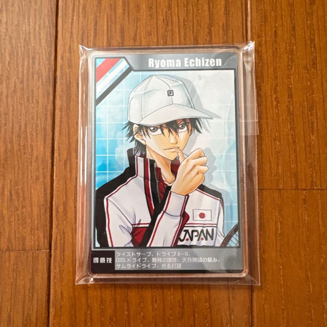 越前リョーマ クリアカード 新テニスの王子様 - メルカリ