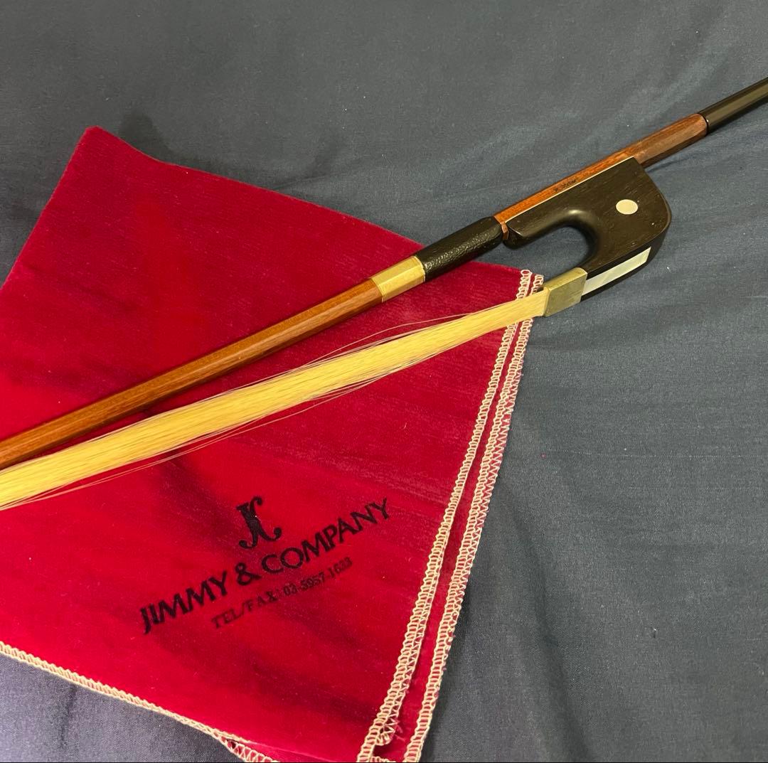 【ケース付き】コントラバス弓 W.E.Dorfler