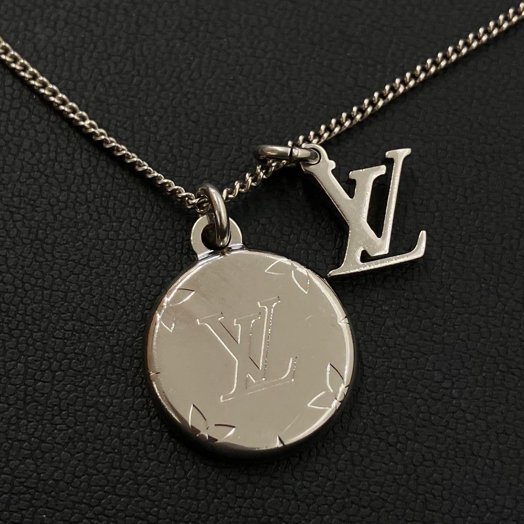 《美品》 ルイヴィトン リングネックレス モノグラム M62485 ネックレス