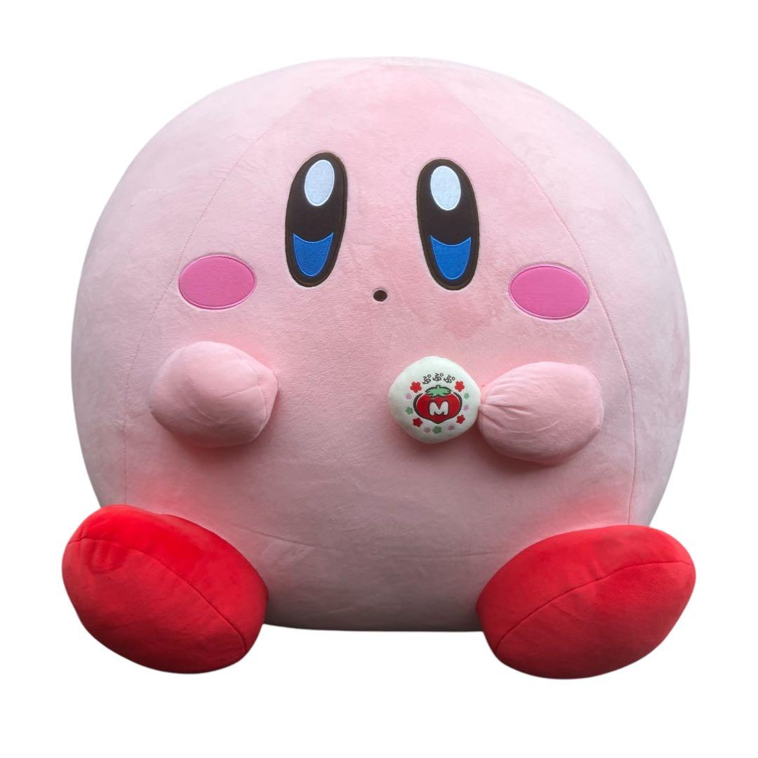 受注限定品 美品　まんぷくカービィ 特大 ぬいぐるみ　おまんじゅうセット