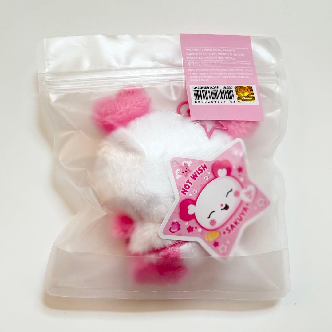 NCT WISH サクヤ WISH DOLL ぬいぐるみ STEADY - メルカリ
